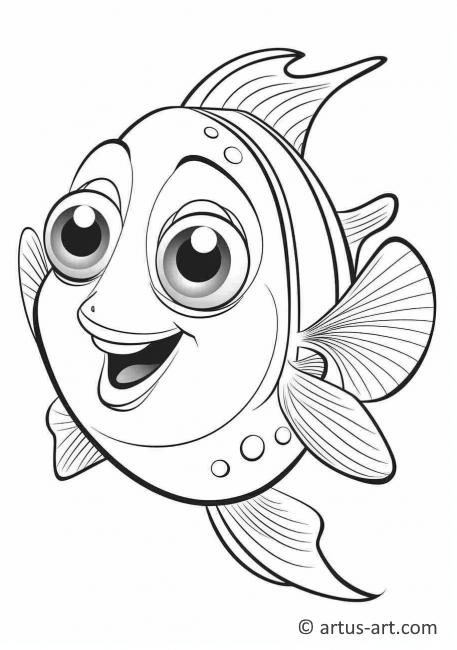Awesome Tangs Coloring Page